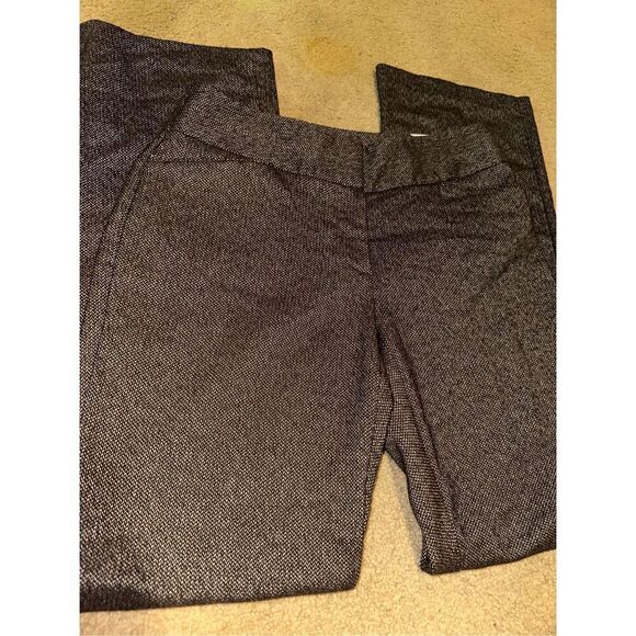 LOFT Pants - Loft gray woven Trousers Pants size 4 Curvy NWT